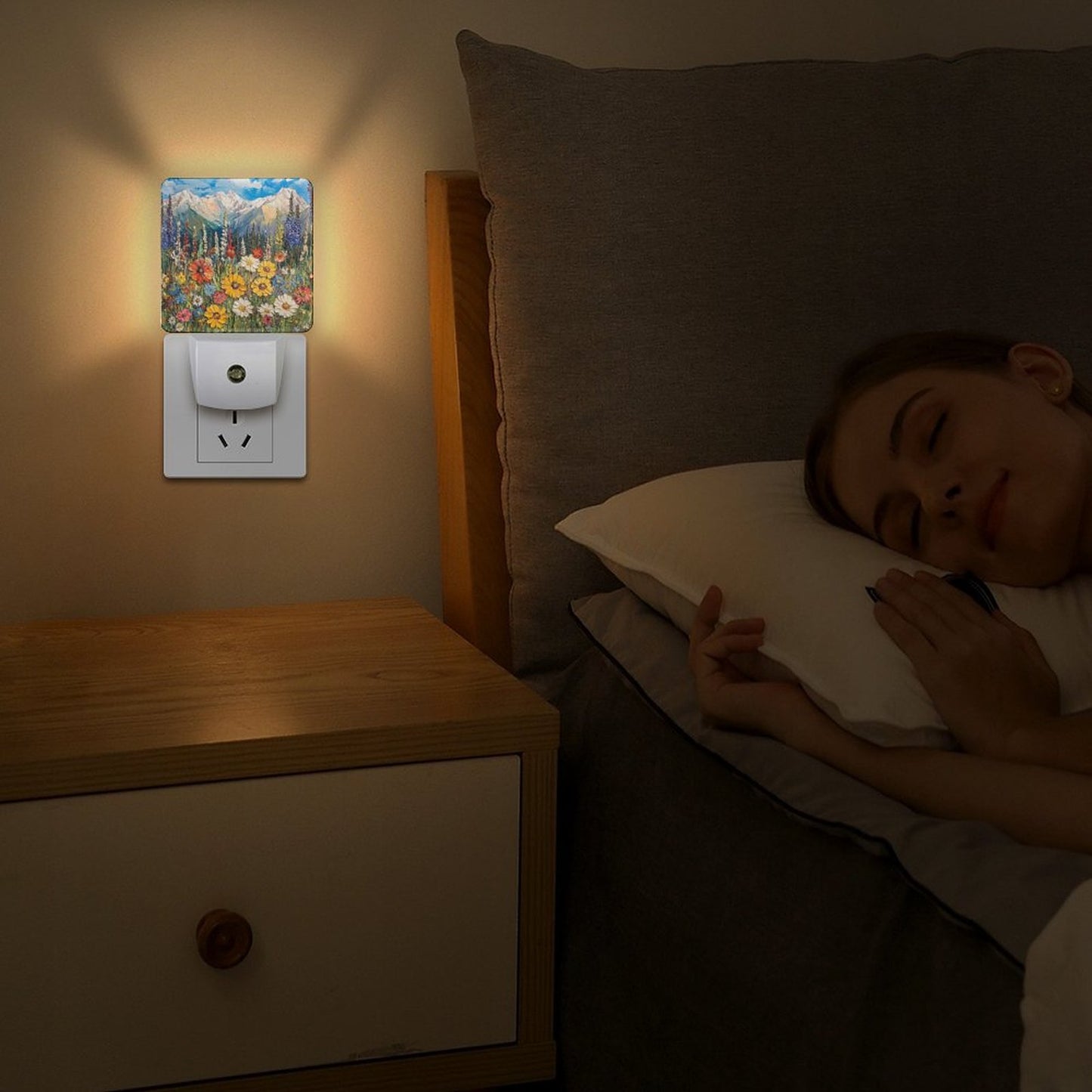 Painted Fields Smart LED Night Light