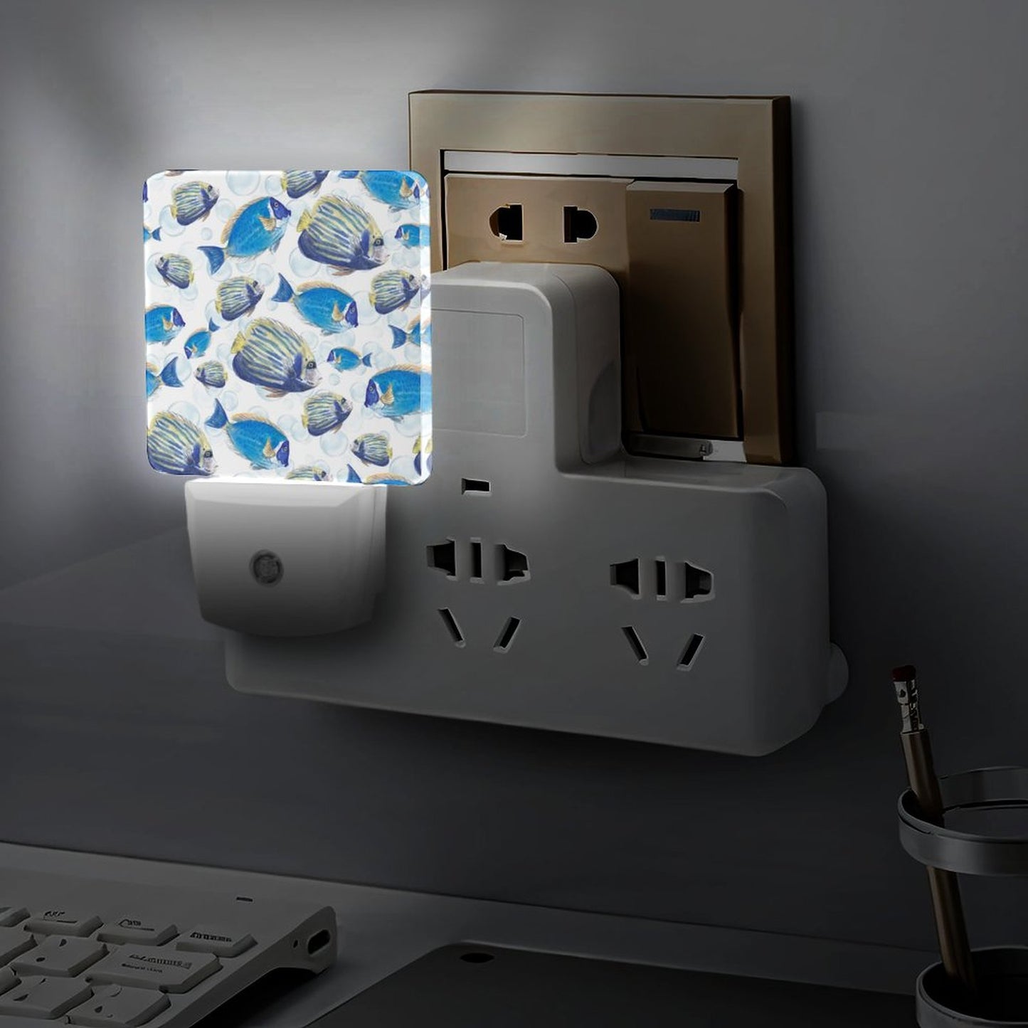 Blue Fish Smart LED Night Light