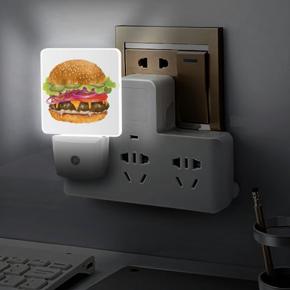 Cheeseburger Smart LED Night Light