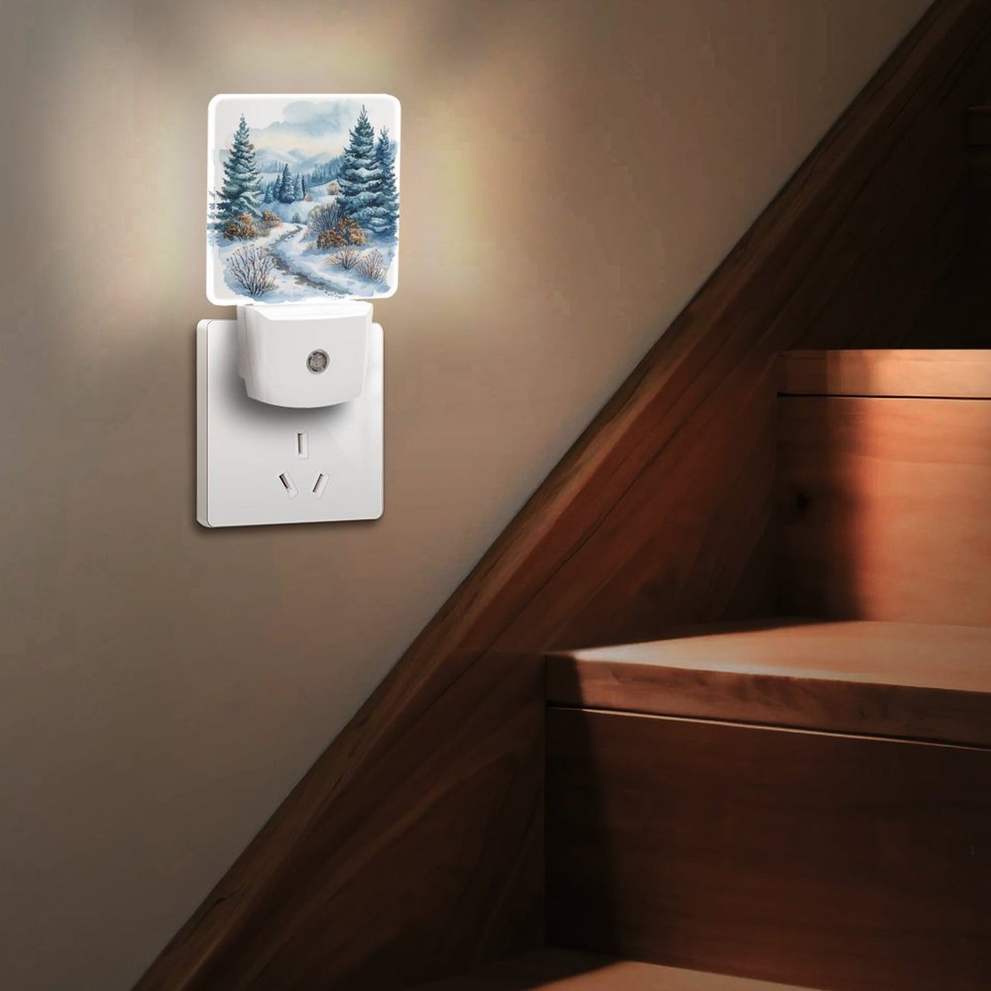 Winter Forest Smart LED Night Light