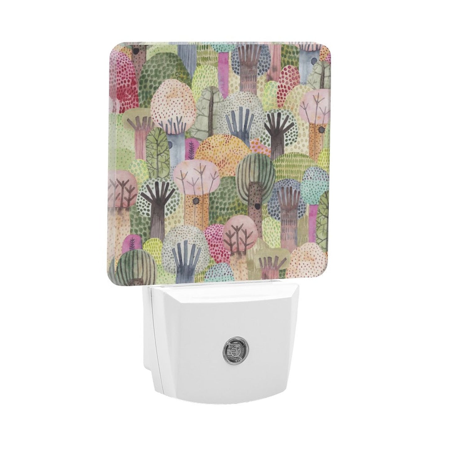 Watercolor Trees Smart LED Night Light