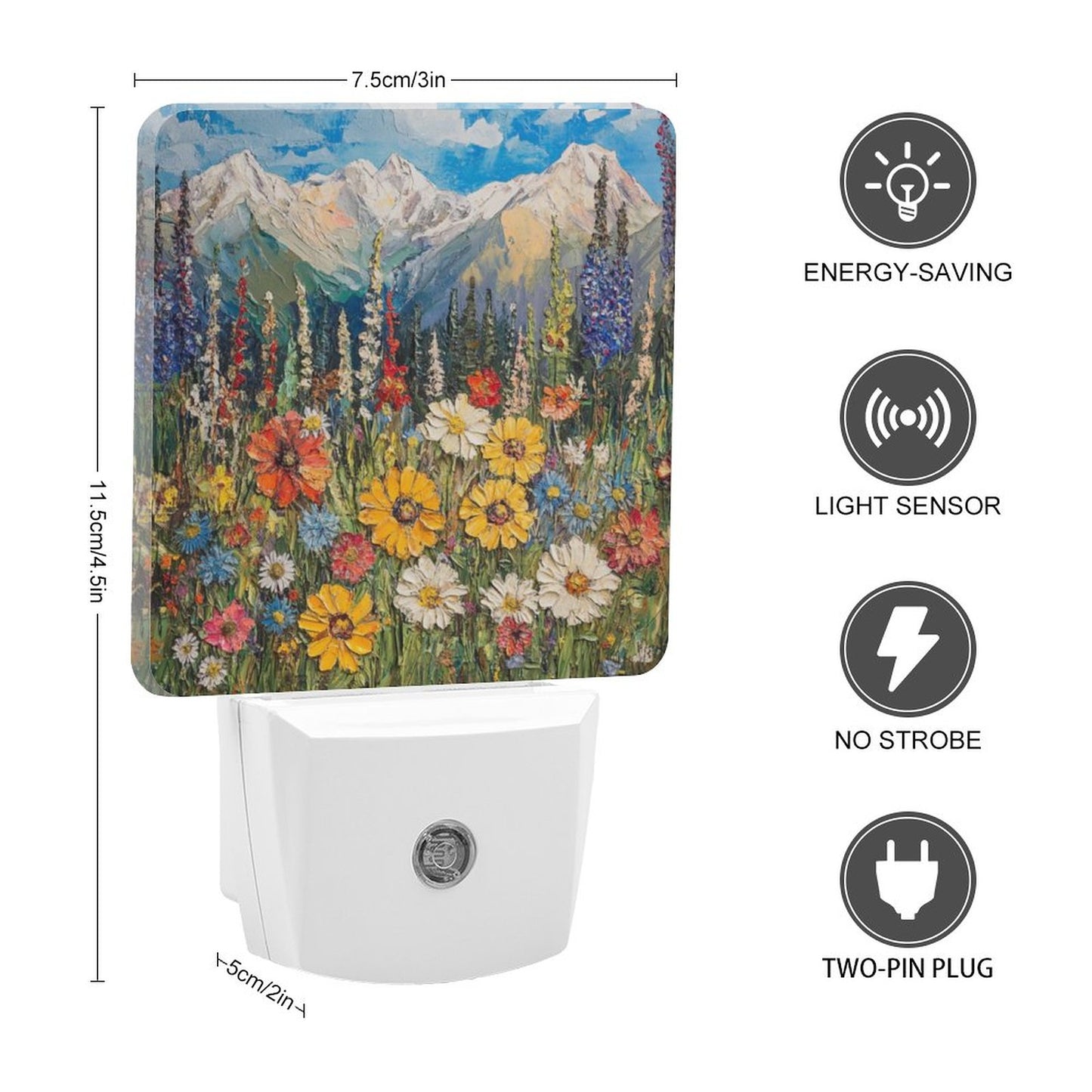 Painted Fields Smart LED Night Light
