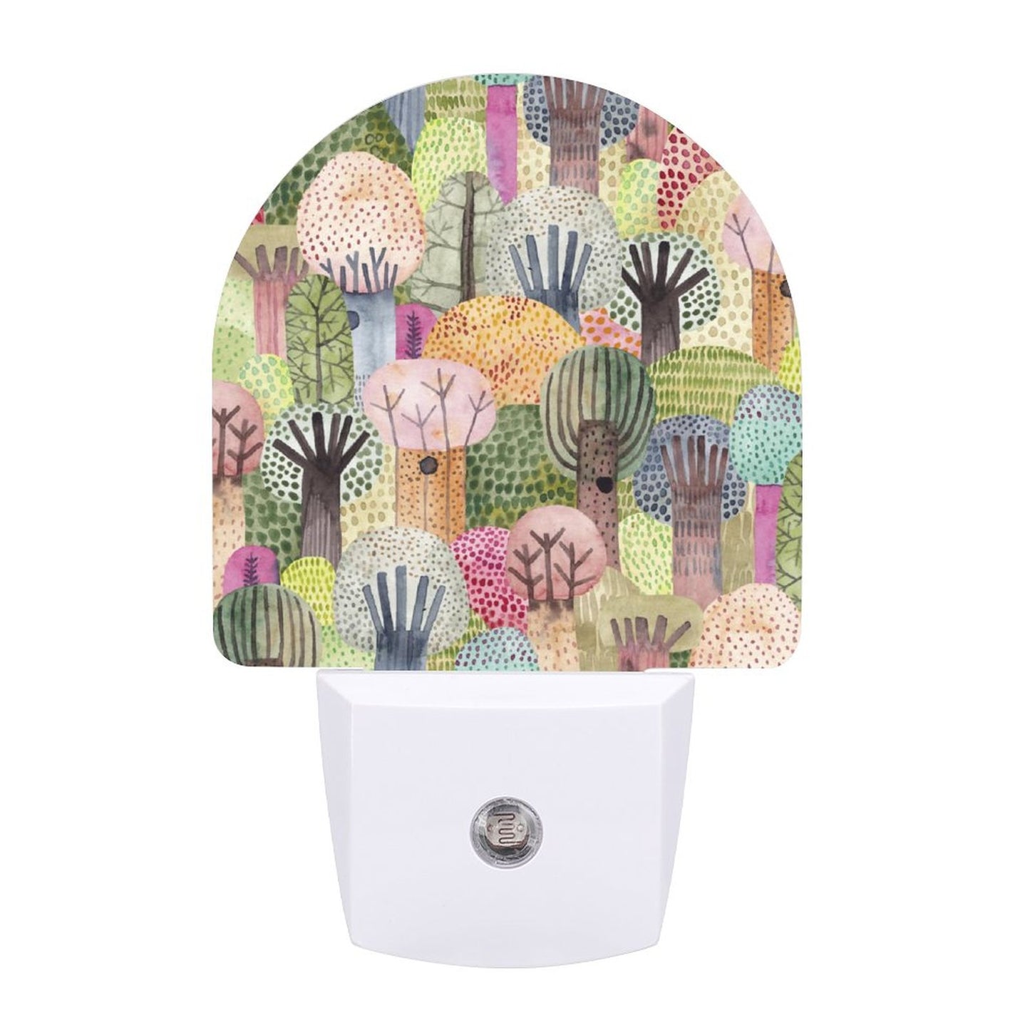 Watercolor Trees Smart LED Night Light