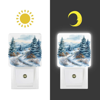 Winter Forest Smart LED Night Light