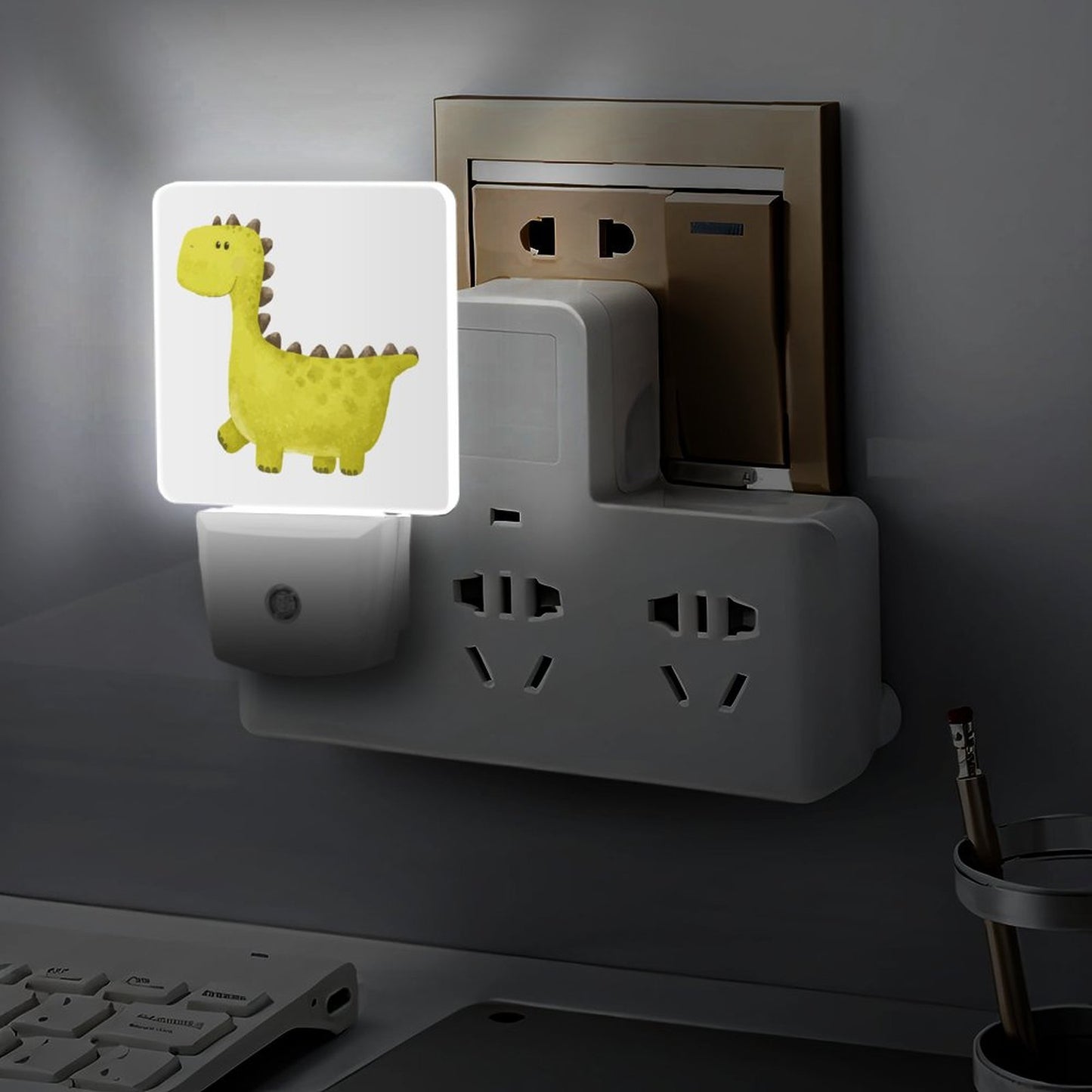 Cute Dinosaur Smart LED Night Light