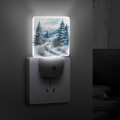 Winter Forest Smart LED Night Light
