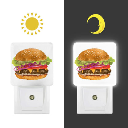 Cheeseburger Smart LED Night Light