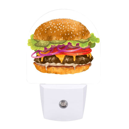 Cheeseburger Smart LED Night Light