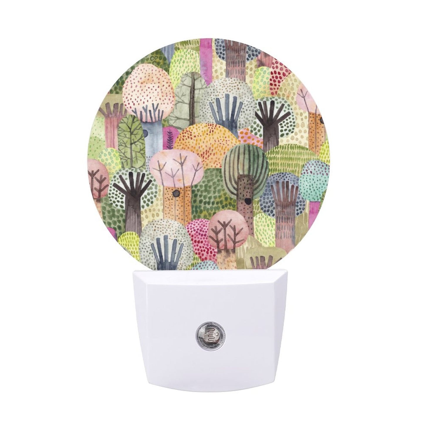 Watercolor Trees Smart LED Night Light