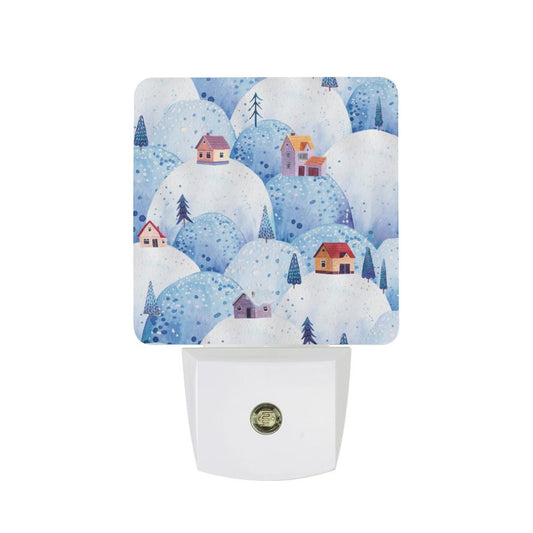 Snowy Hills Smart LED Night Light