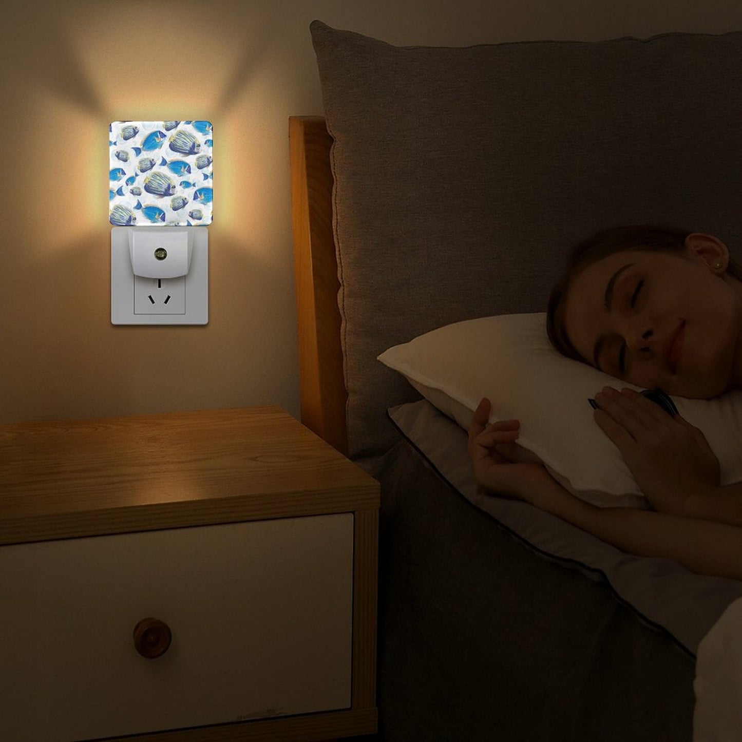 Blue Fish Smart LED Night Light