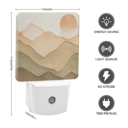 Sandy Mountains Smart LED Night Light